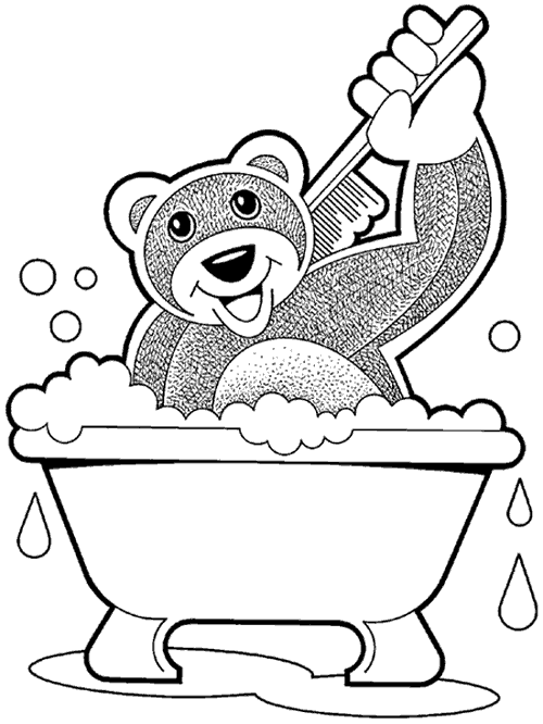 early childhood coloring pages of sledding - photo #36