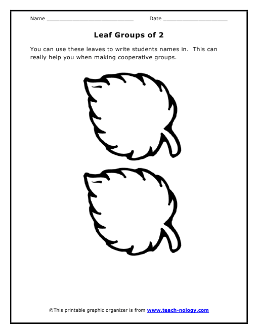 Leaf Groups of 2