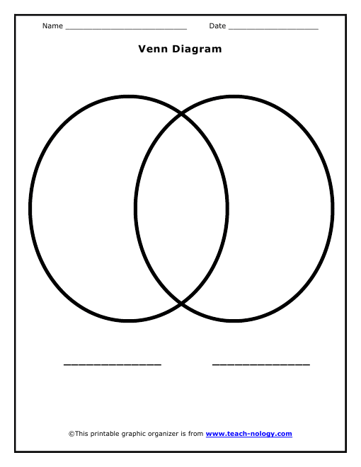 Venn Diagram Printable New Calendar Template Site printable-venn-diagram-template