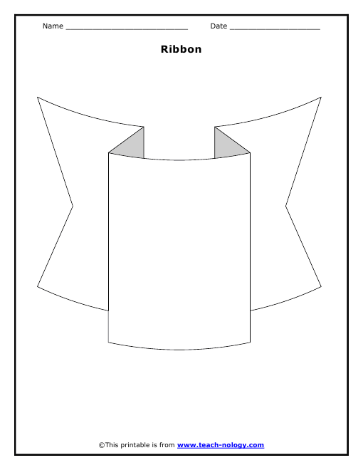 Ribbon Outline