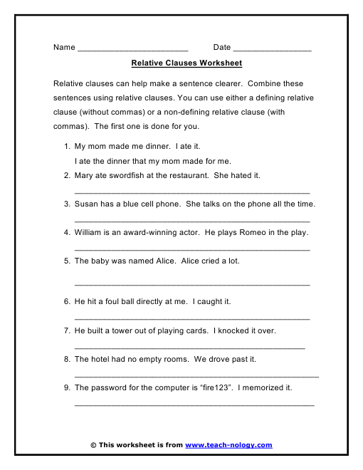 relative-clauses-worksheet