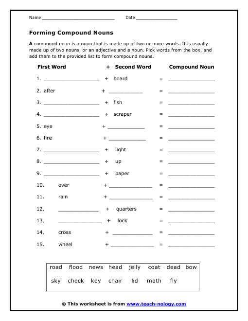 forming-compound-nouns