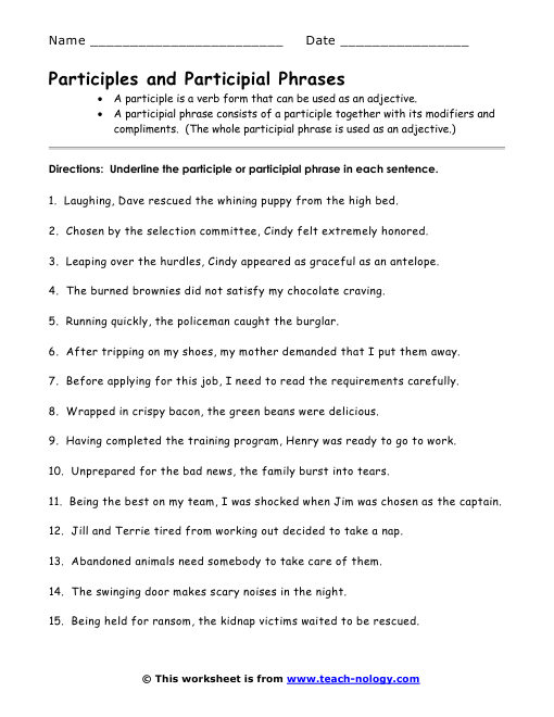 participles-and-participial-phrases