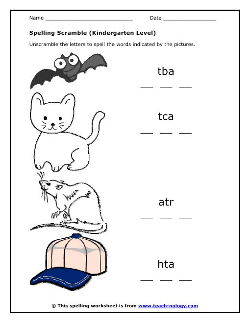 Beautiful Language Art Worksheet For Kindergarten Wallpaper