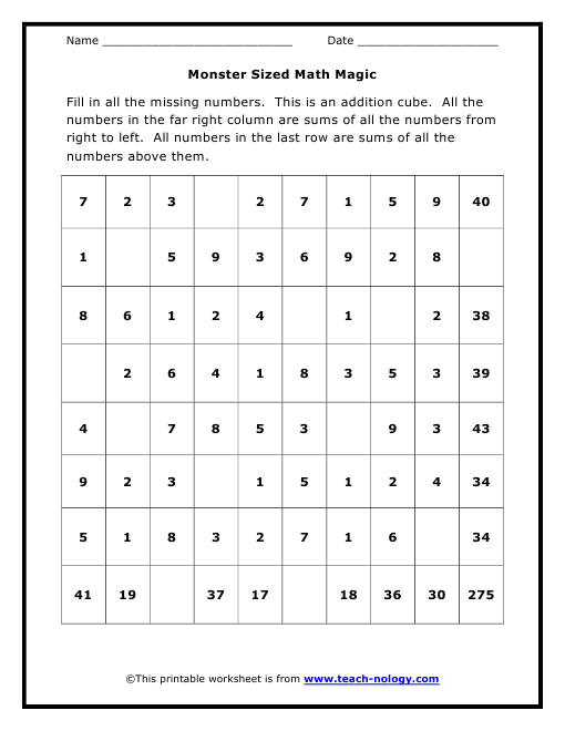 Applied Math Worksheets Grade 11 Standards Met Applied Addition Problems