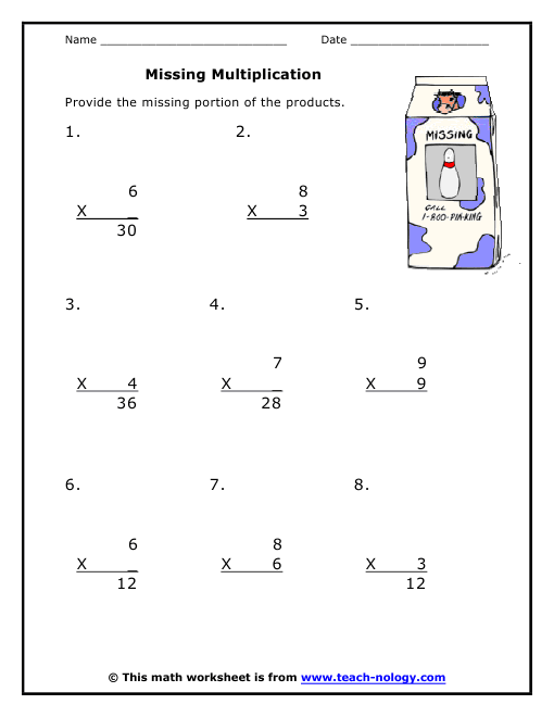 multiplication-worksheet-for-grade-school-learning-printable