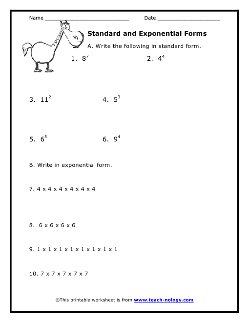 exponential-notation-worksheets