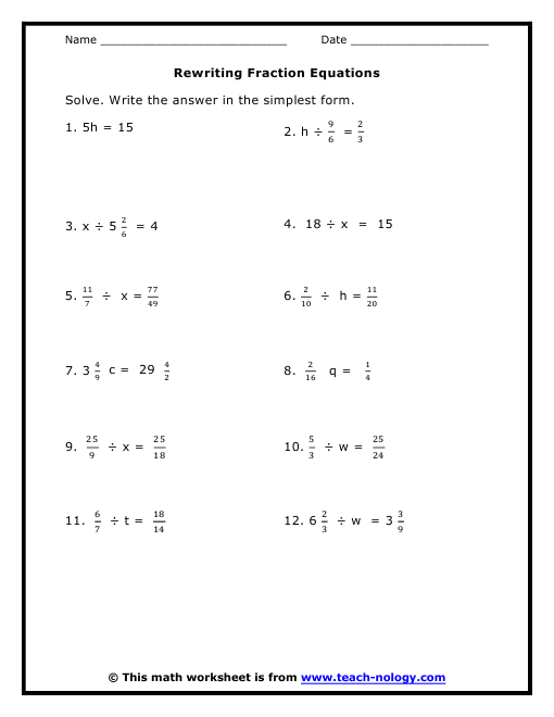 solving-equations-with-fractions-worksheets-7th-grade