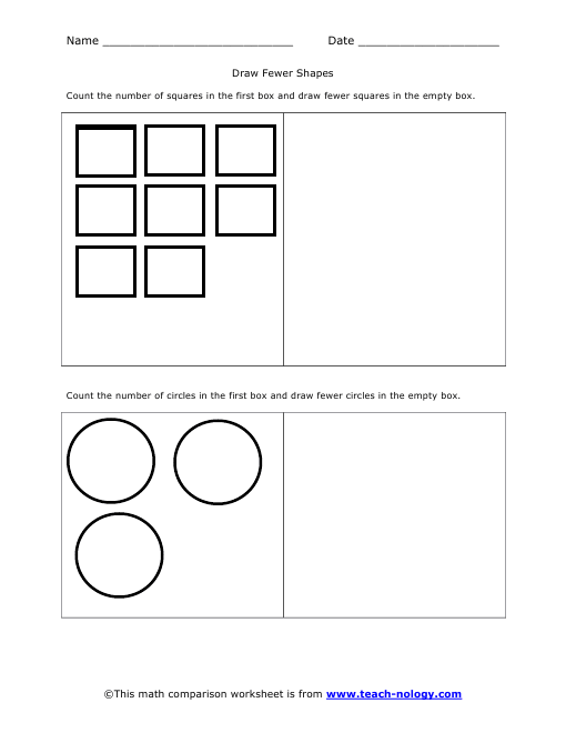 Draw Fewer Shapes