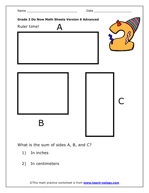 Grade 2 Advanced Version 6