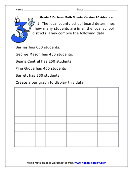 Grade 3 Advanced Version 10