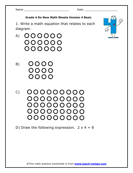 Grade 4 Basic Version 4