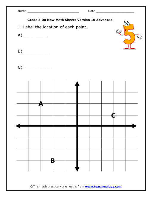 Grade 5 Advanced Version 10