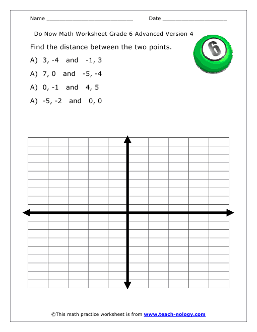 Grade 6 Advanced Version 4