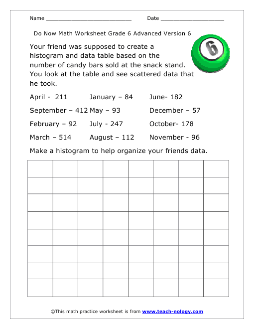 Grade 6 Advanced Version 6