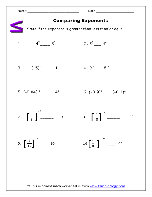 exponential-expressions-worksheet