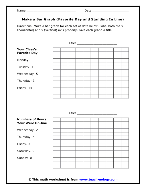 Label Parts Of A Bar Graph Worksheet - Free Table Bar Chart