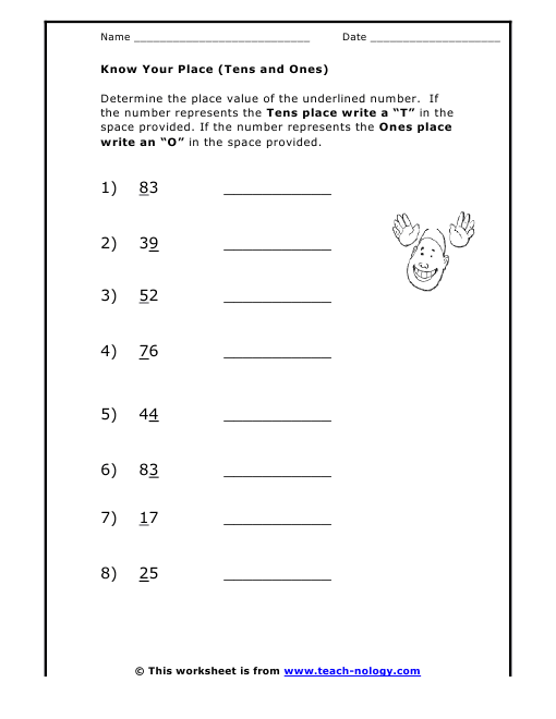 Know Your Place (Tens and Ones)