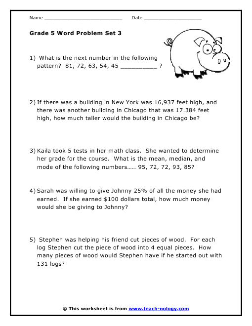 5th-grade-word-problem-worksheets-free-and-printable-k5-learning-free